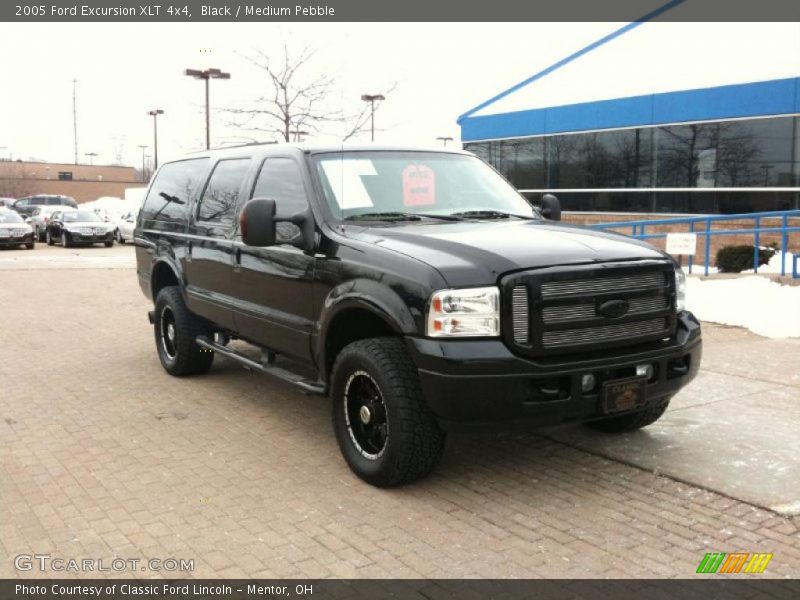 Black / Medium Pebble 2005 Ford Excursion XLT 4x4
