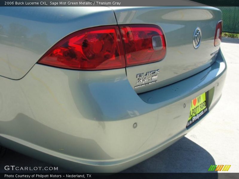 Sage Mist Green Metallic / Titanium Gray 2006 Buick Lucerne CXL