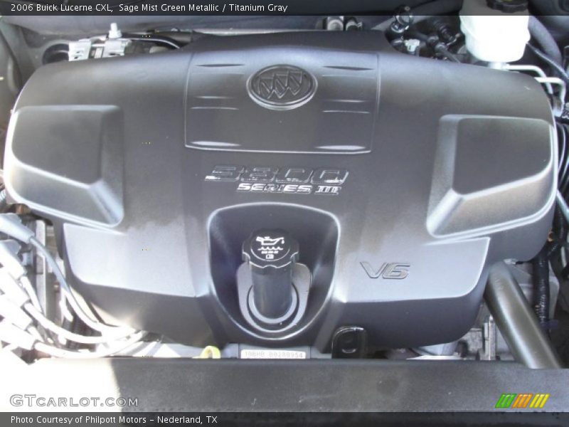 Sage Mist Green Metallic / Titanium Gray 2006 Buick Lucerne CXL
