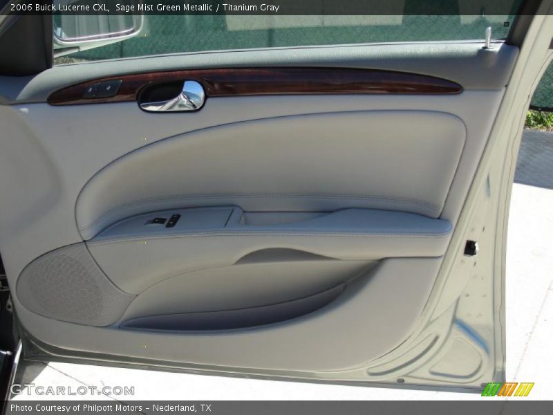 Sage Mist Green Metallic / Titanium Gray 2006 Buick Lucerne CXL