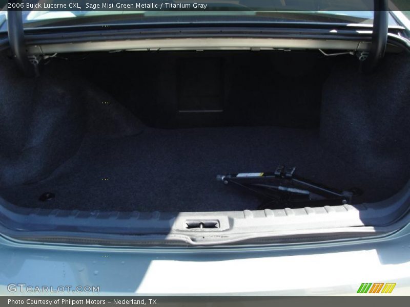 Sage Mist Green Metallic / Titanium Gray 2006 Buick Lucerne CXL
