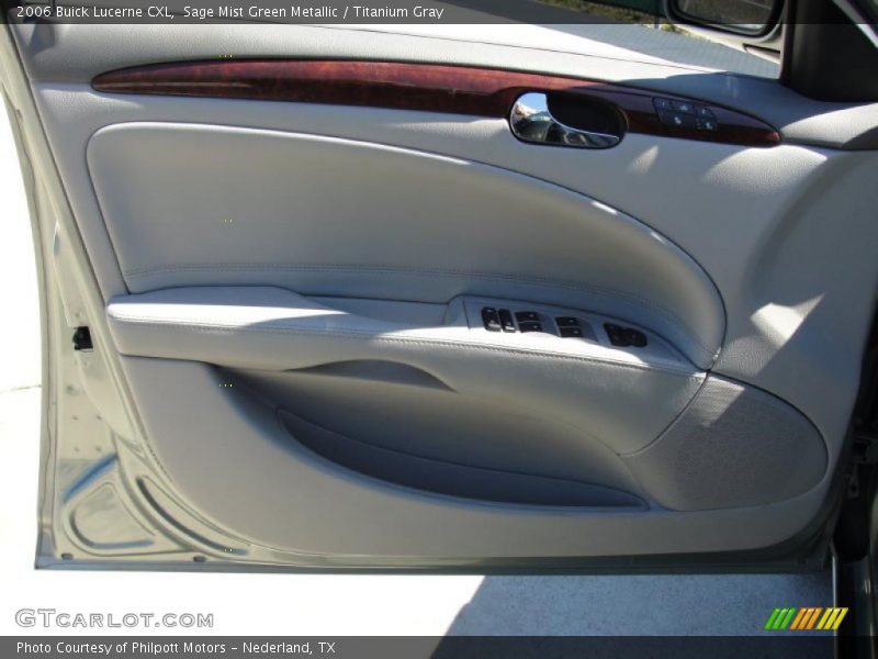 Sage Mist Green Metallic / Titanium Gray 2006 Buick Lucerne CXL