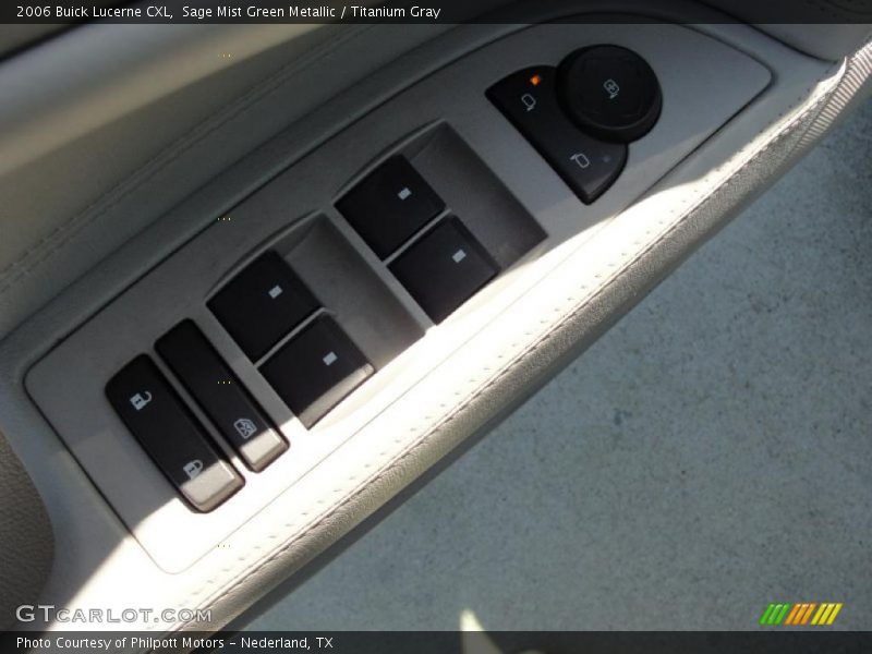 Sage Mist Green Metallic / Titanium Gray 2006 Buick Lucerne CXL