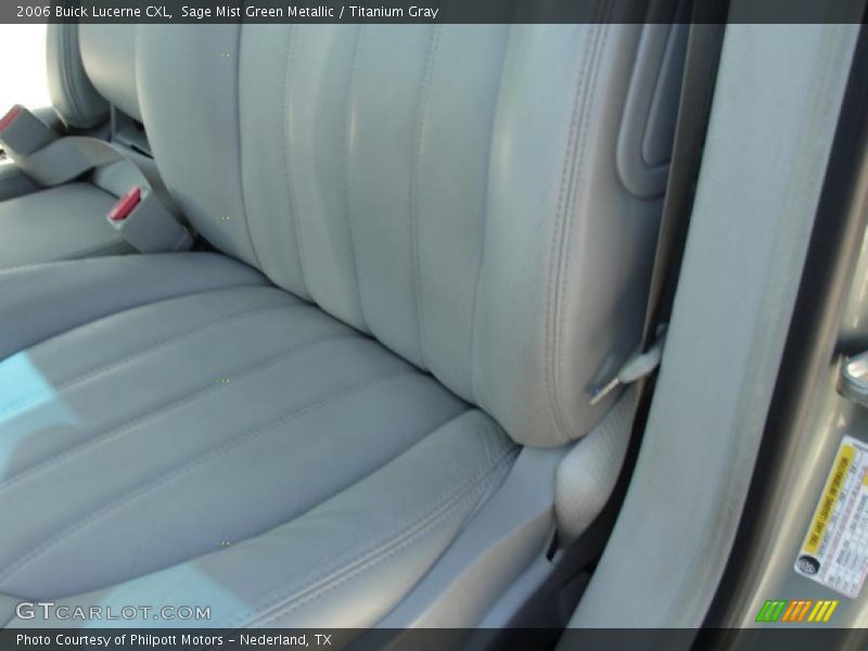 Sage Mist Green Metallic / Titanium Gray 2006 Buick Lucerne CXL