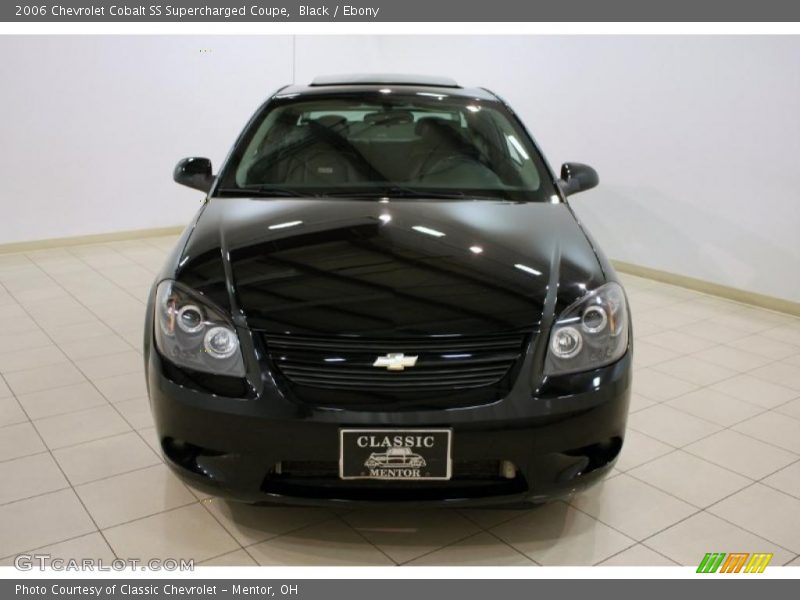 Black / Ebony 2006 Chevrolet Cobalt SS Supercharged Coupe