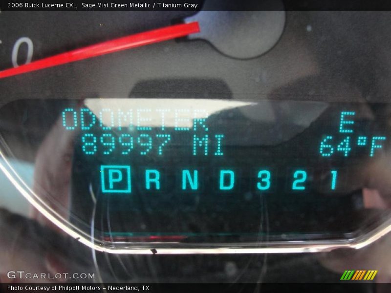 Sage Mist Green Metallic / Titanium Gray 2006 Buick Lucerne CXL