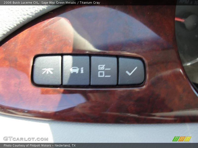 Sage Mist Green Metallic / Titanium Gray 2006 Buick Lucerne CXL