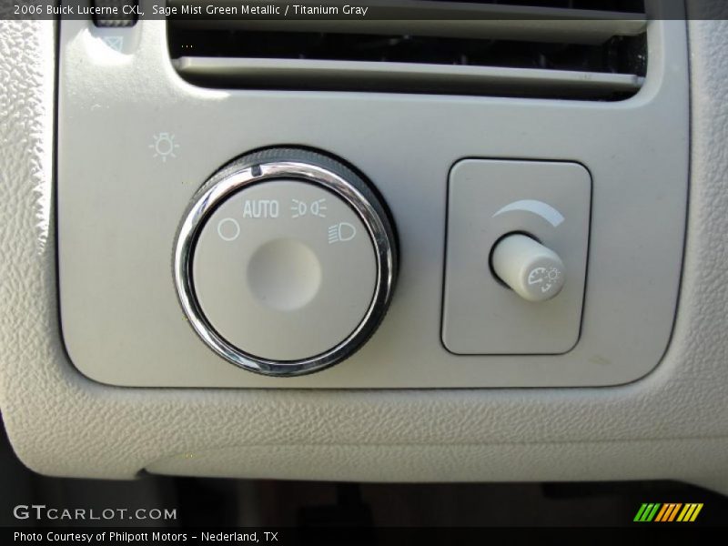 Sage Mist Green Metallic / Titanium Gray 2006 Buick Lucerne CXL
