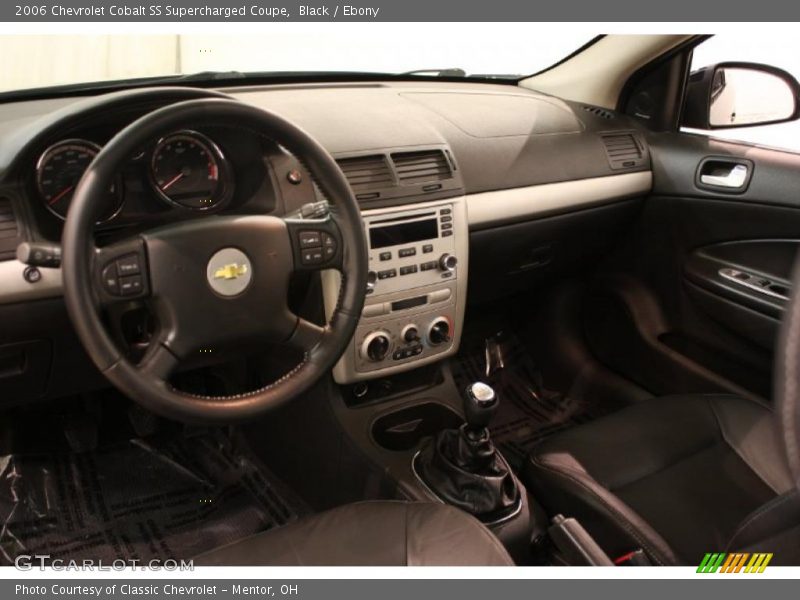 Black / Ebony 2006 Chevrolet Cobalt SS Supercharged Coupe