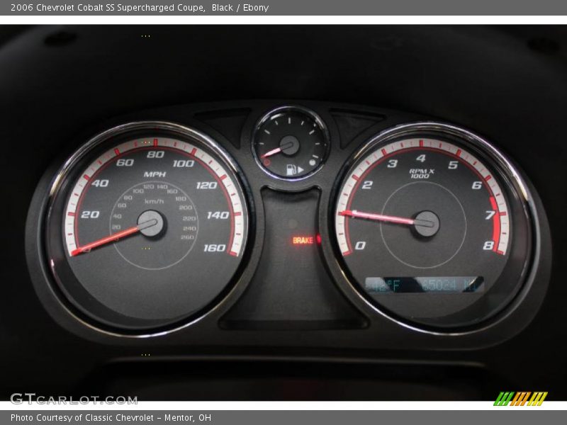  2006 Cobalt SS Supercharged Coupe SS Supercharged Coupe Gauges