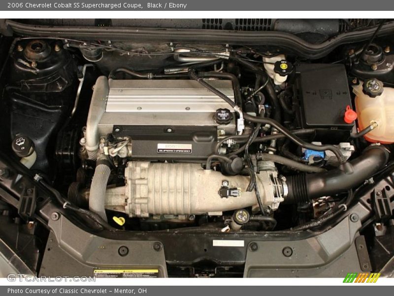  2006 Cobalt SS Supercharged Coupe Engine - 2.0 Liter Supercharged DOHC 16-Valve 4 Cylinder