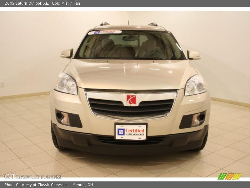 Gold Mist / Tan 2009 Saturn Outlook XE