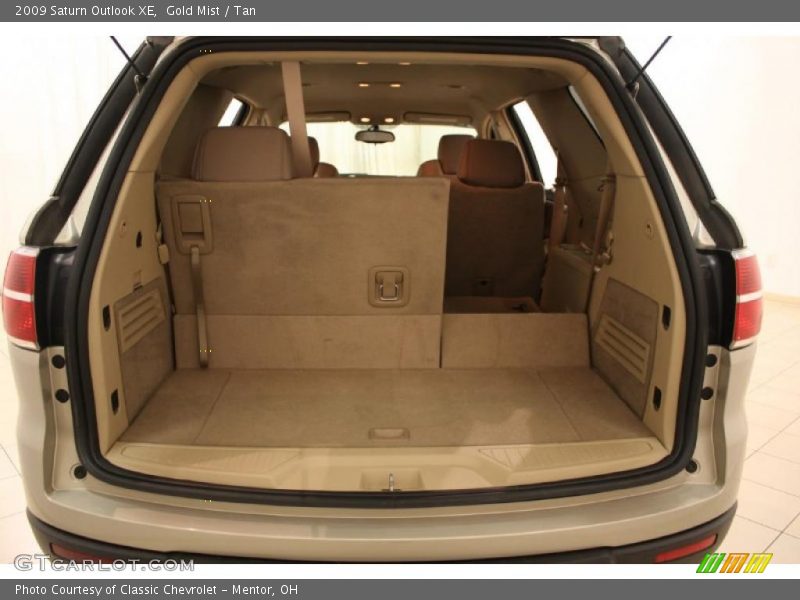 Gold Mist / Tan 2009 Saturn Outlook XE