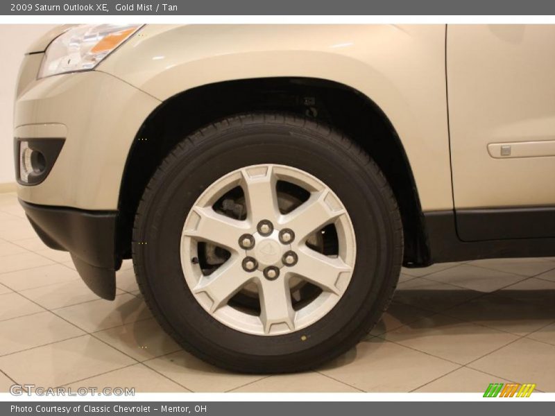 Gold Mist / Tan 2009 Saturn Outlook XE