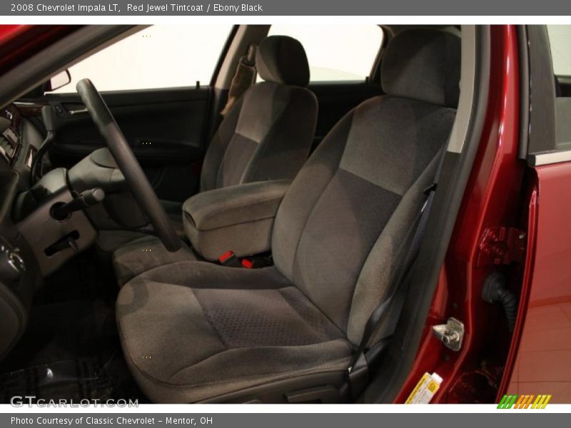 Red Jewel Tintcoat / Ebony Black 2008 Chevrolet Impala LT