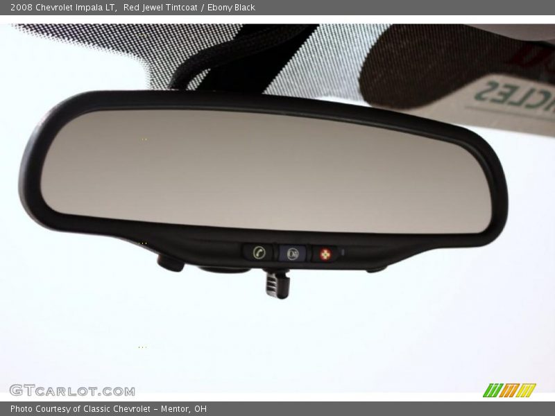 Red Jewel Tintcoat / Ebony Black 2008 Chevrolet Impala LT