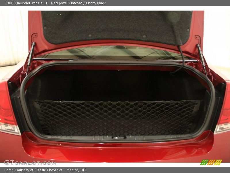Red Jewel Tintcoat / Ebony Black 2008 Chevrolet Impala LT