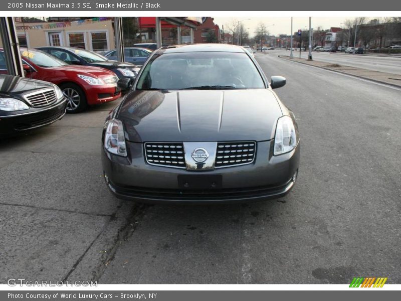 Smoke Metallic / Black 2005 Nissan Maxima 3.5 SE
