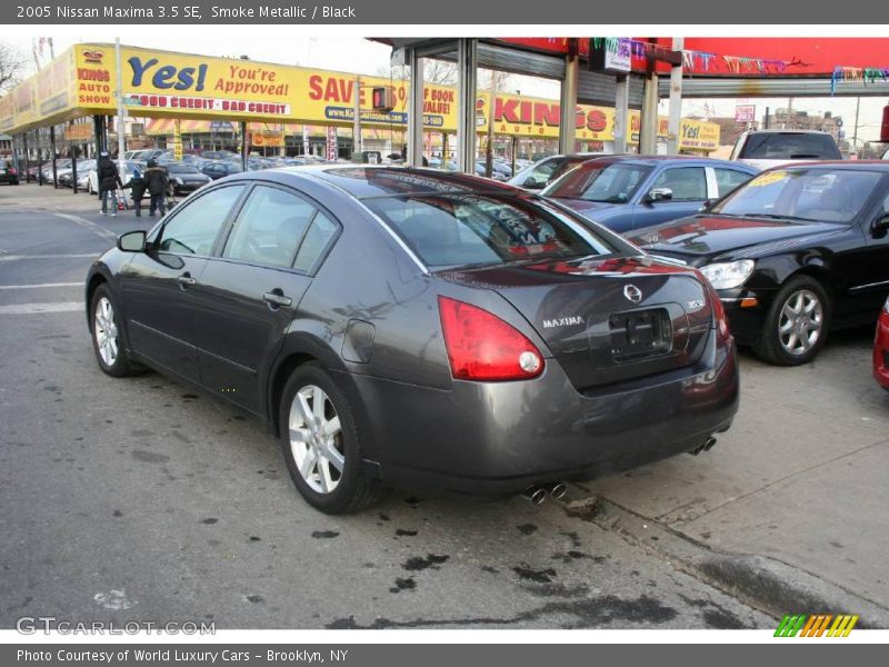 Smoke Metallic / Black 2005 Nissan Maxima 3.5 SE