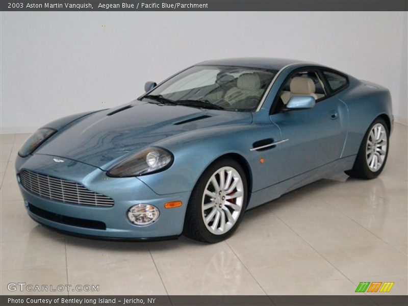 Front 3/4 View of 2003 Vanquish 