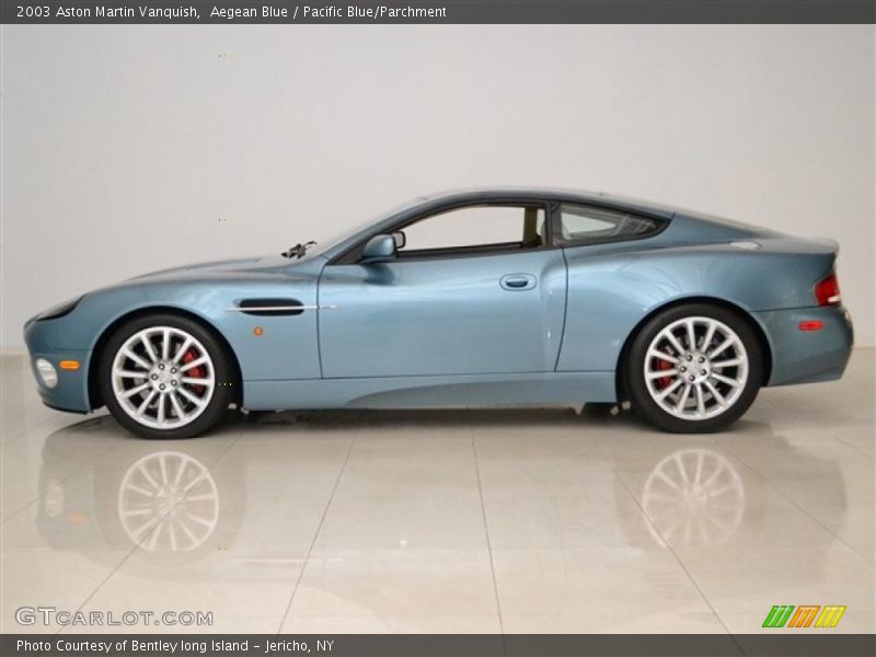 2003 Vanquish  Aegean Blue