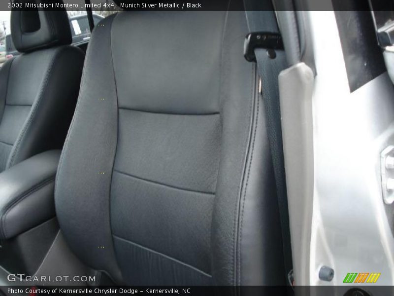  2002 Montero Limited 4x4 Black Interior