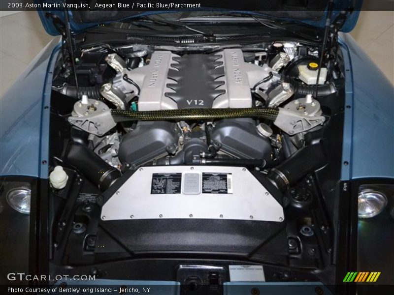  2003 Vanquish  Engine - 5.9 Liter DOHC 48-Valve V12