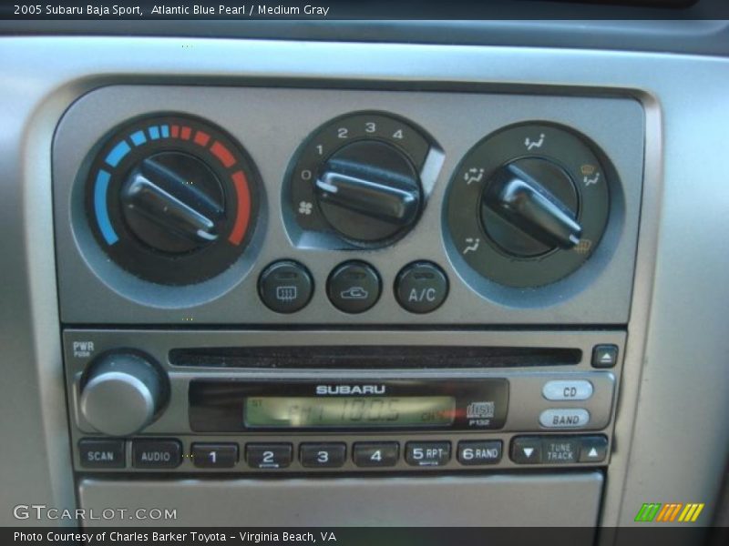 Controls of 2005 Baja Sport