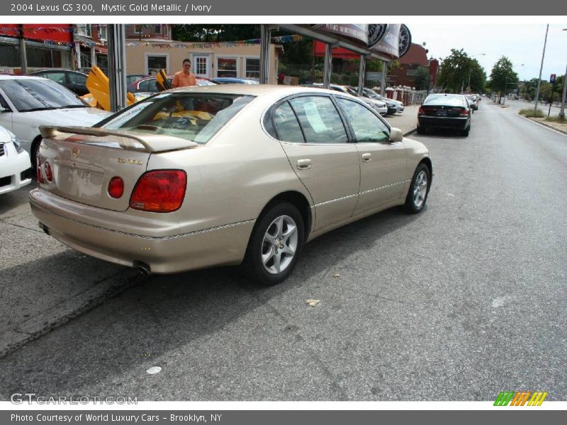 Mystic Gold Metallic / Ivory 2004 Lexus GS 300