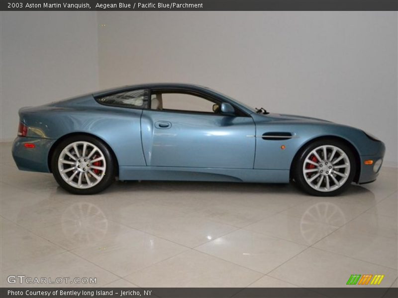  2003 Vanquish  Aegean Blue