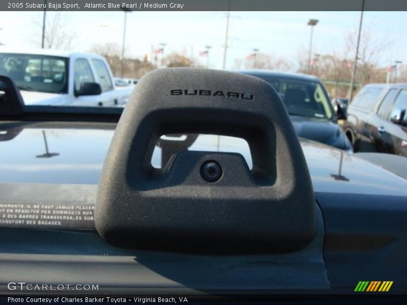 Atlantic Blue Pearl / Medium Gray 2005 Subaru Baja Sport