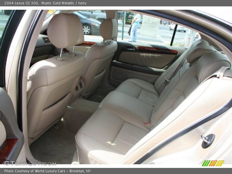Mystic Gold Metallic / Ivory 2004 Lexus GS 300