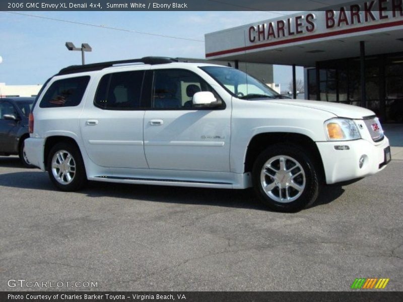 Summit White / Ebony Black 2006 GMC Envoy XL Denali 4x4