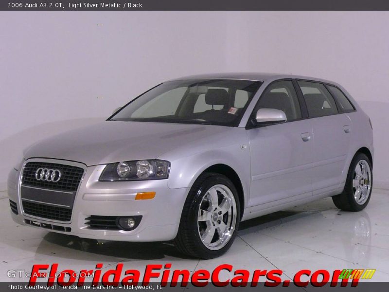 Light Silver Metallic / Black 2006 Audi A3 2.0T