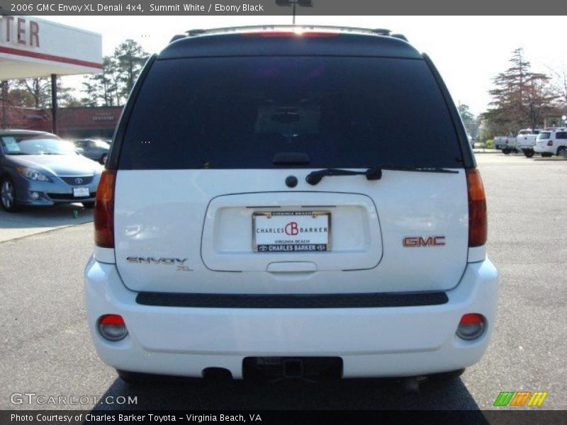 Summit White / Ebony Black 2006 GMC Envoy XL Denali 4x4