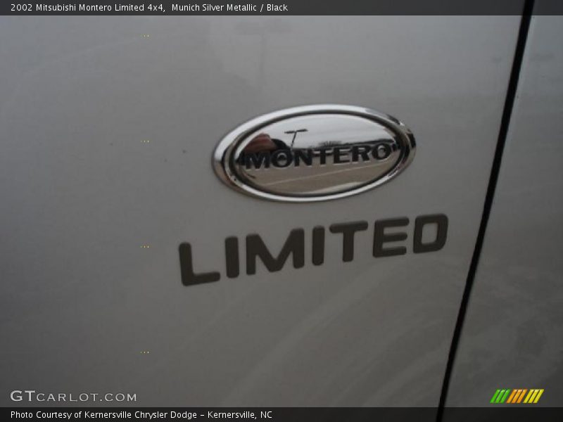  2002 Montero Limited 4x4 Logo