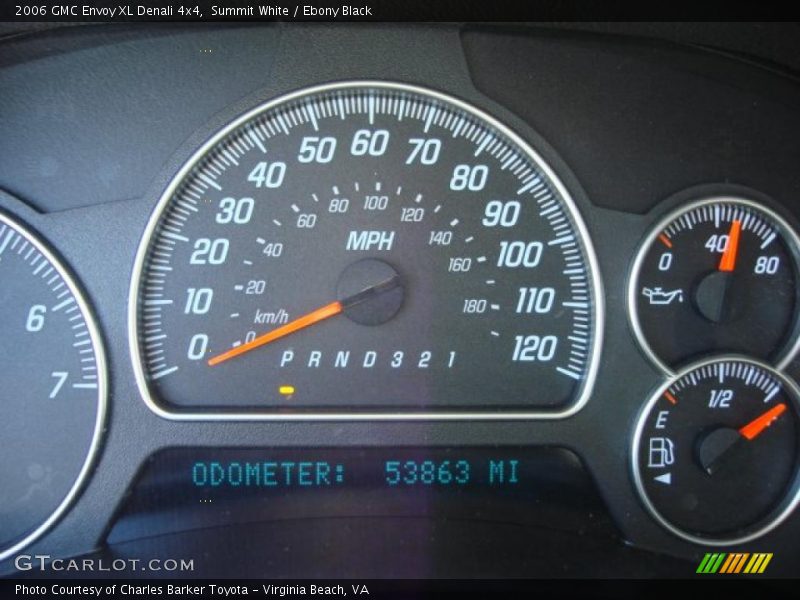 Summit White / Ebony Black 2006 GMC Envoy XL Denali 4x4