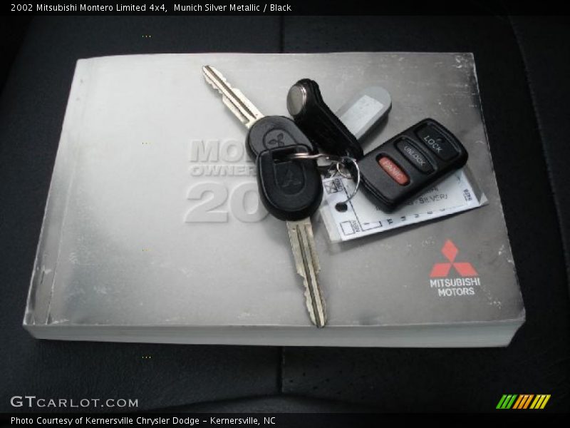 Munich Silver Metallic / Black 2002 Mitsubishi Montero Limited 4x4