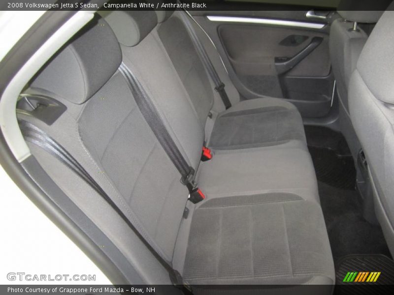 Campanella White / Anthracite Black 2008 Volkswagen Jetta S Sedan