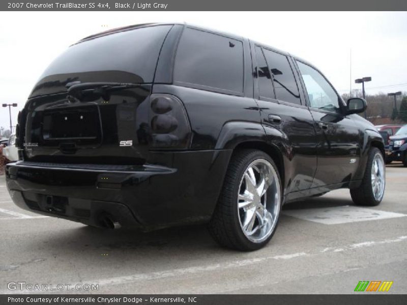 Black / Light Gray 2007 Chevrolet TrailBlazer SS 4x4