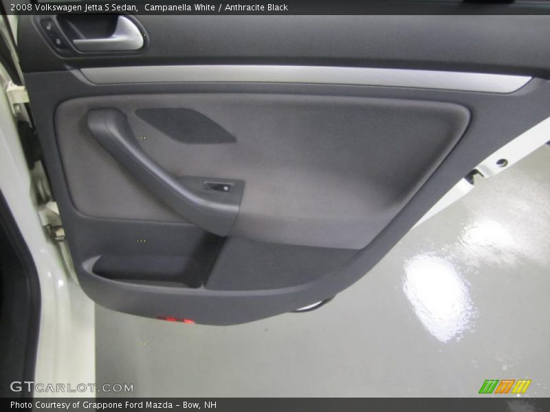 Campanella White / Anthracite Black 2008 Volkswagen Jetta S Sedan