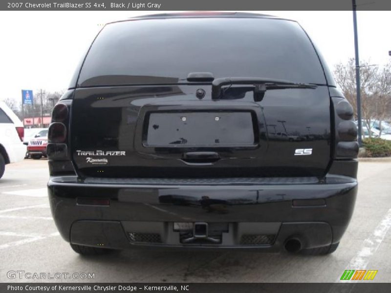 Black / Light Gray 2007 Chevrolet TrailBlazer SS 4x4