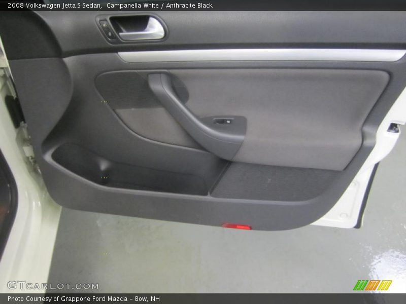 Campanella White / Anthracite Black 2008 Volkswagen Jetta S Sedan