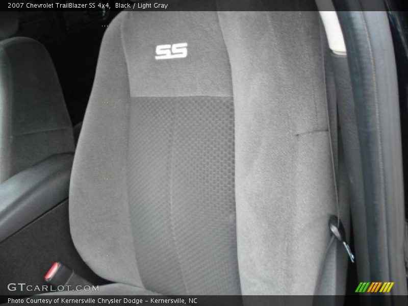 Black / Light Gray 2007 Chevrolet TrailBlazer SS 4x4