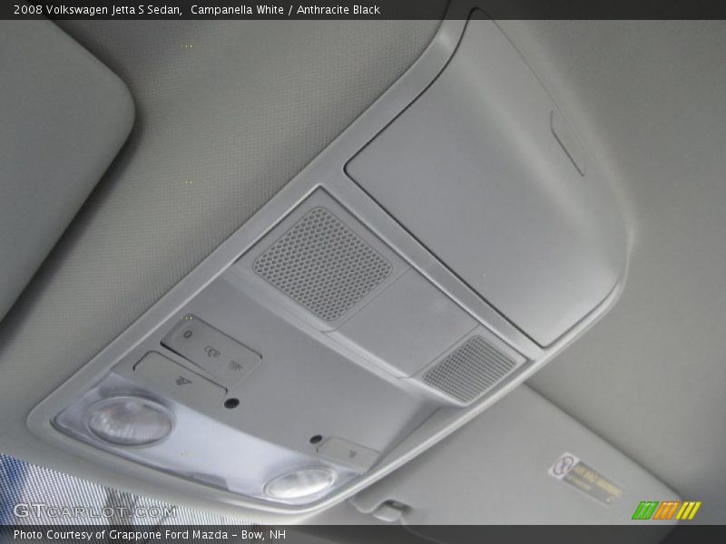 Campanella White / Anthracite Black 2008 Volkswagen Jetta S Sedan