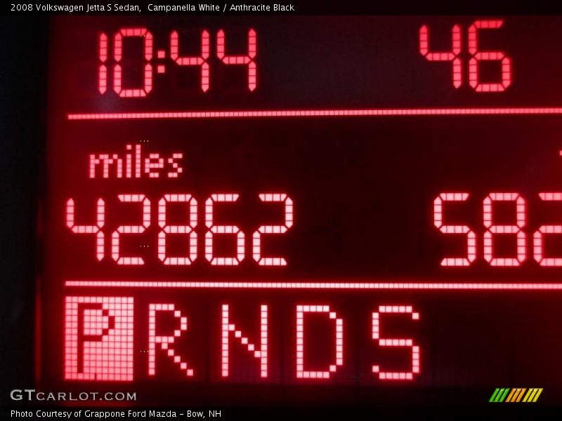 Campanella White / Anthracite Black 2008 Volkswagen Jetta S Sedan