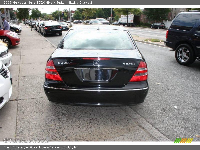 Black / Charcoal 2005 Mercedes-Benz E 320 4Matic Sedan