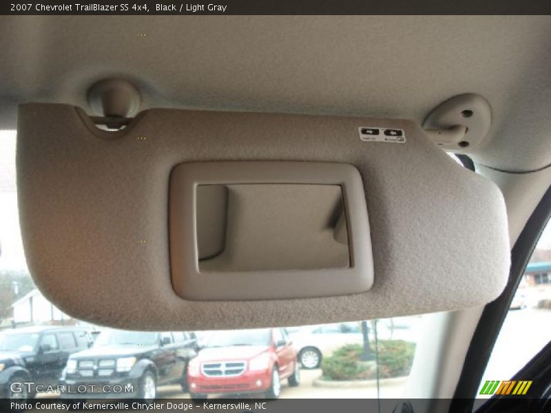 Black / Light Gray 2007 Chevrolet TrailBlazer SS 4x4