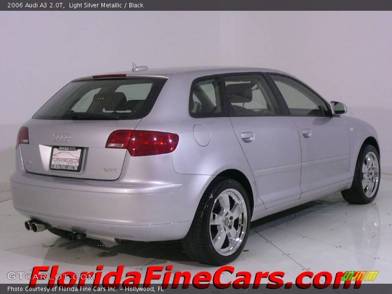 Light Silver Metallic / Black 2006 Audi A3 2.0T