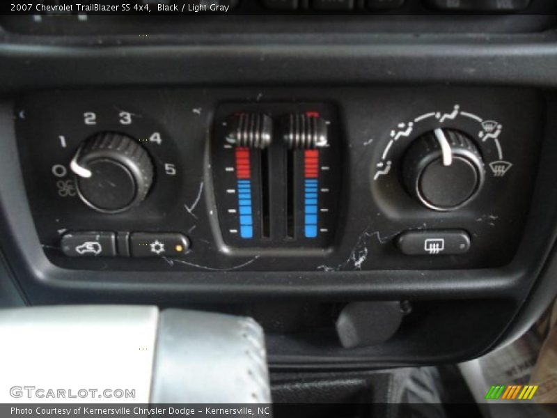 Black / Light Gray 2007 Chevrolet TrailBlazer SS 4x4